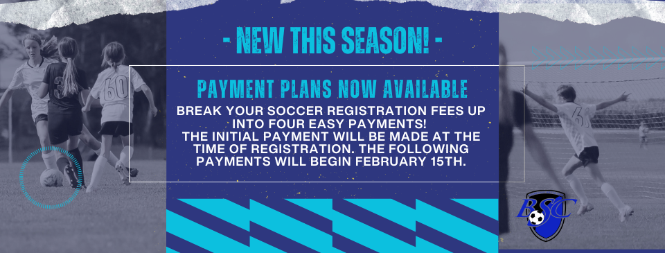 NEW THIS SEASON - PAYMENT PLANS